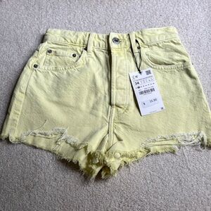 Jean shorts brand new size 2 Zara